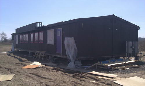 Danny Boys Drive In Movie Theaters - April 2013 Under Construction From Ron Gross (newer photo)